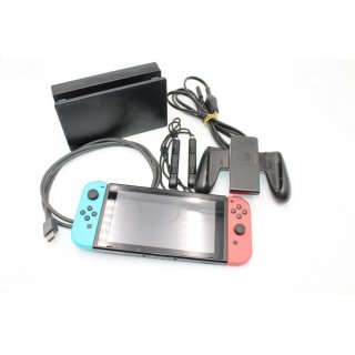 Nintendo Switch Neon-Rot/Neon-Blau Baujahr 2017 Patchable / Hackable / gebannt gebraucht #3