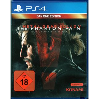 Metal Gear Solid V: The Phantom Pain - Day One Edition – (PS4) Playstation 4 USK 18 gebraucht
