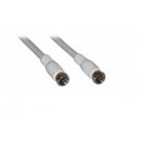 SAT DVB-S SatelitenKabel F Stecker 75 Ohm für...