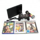 PlayStation 2 PS2 Konsole black SCPH 90004 internes...