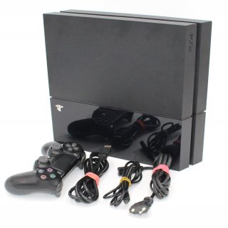 SONY PS4 mit FW 7.55  - 1 TB CUH-1116B schwarz gebraucht CFW / Jailbreak Debug Settings  fähig