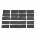 20 x Playstation 4 Siegel Ersatz schwarz für hintere...