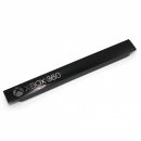 Schwarze Front Blende matt für XBOX 360 Slim E...