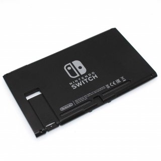 Original Nintendo Switch Gehäuse Housing Rückseite Cover Schwarz HAC-001 (-01)